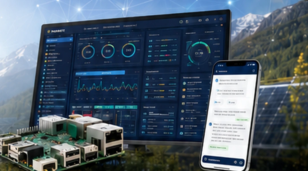 PANAROTTO Digital mit lokalen Servern, Dashboards und mobilen Anwendungen